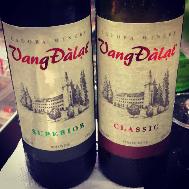 Rượu vang là đồ uống đầy tự hào của người dân ở Đà Lạt